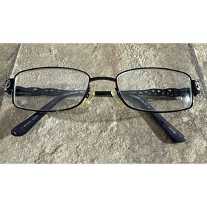 Port Royale TATUM Color #3 Black Eyeglasses Frame Flex Hinge 50-16-130-27mm G24